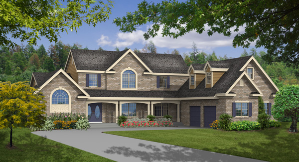 CHESAPEAKE 4391 4 Bedrooms And 3 Baths The House Designers